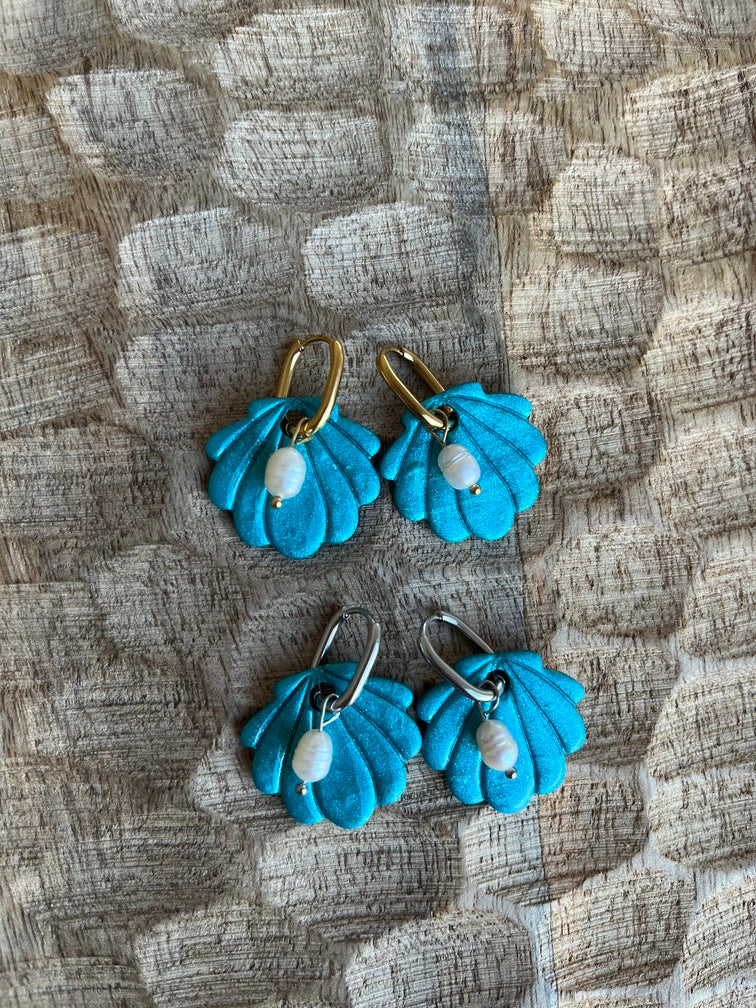 Boucles d’oreilles coquillages