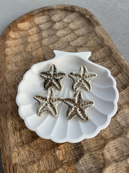 Boucles d’oreilles étoiles de mer