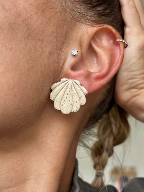 Boucles d’oreilles coquillages