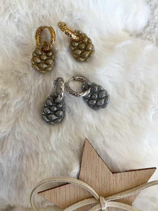 Pampilles pommes de pin "Spéciales Fêtes"