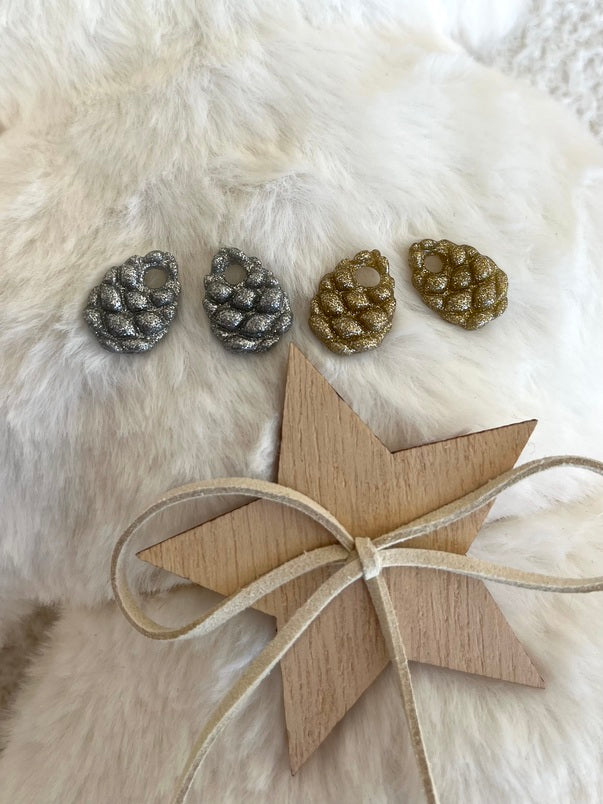 Pampilles pommes de pin "Spéciales Fêtes"