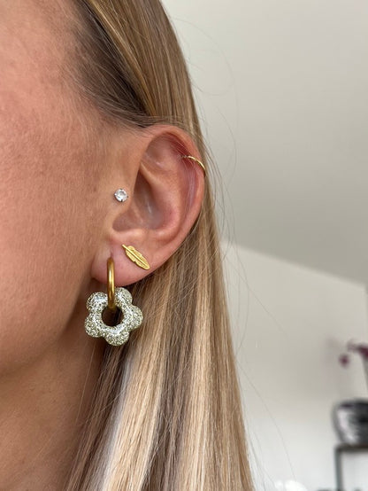 Pampilles Vinie résine pailletée "Spéciales Fêtes"