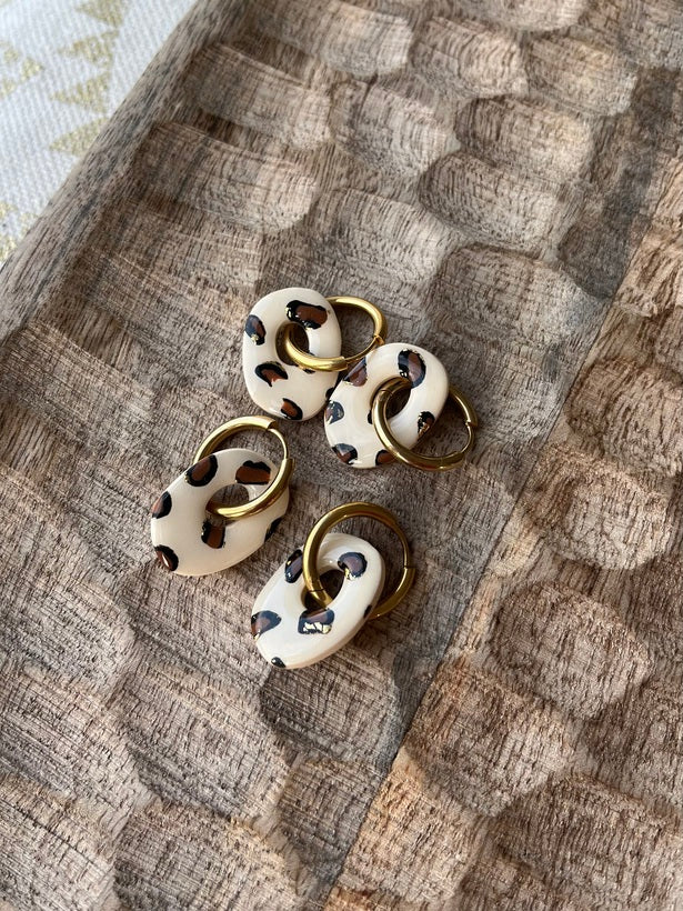 Pampilles galets Léopard