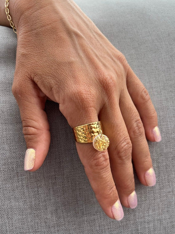 Bague pampilles