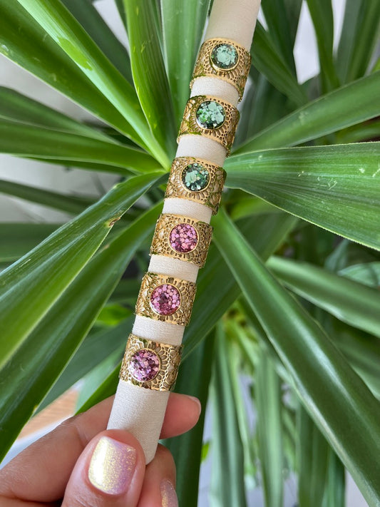 Bague dentelle
