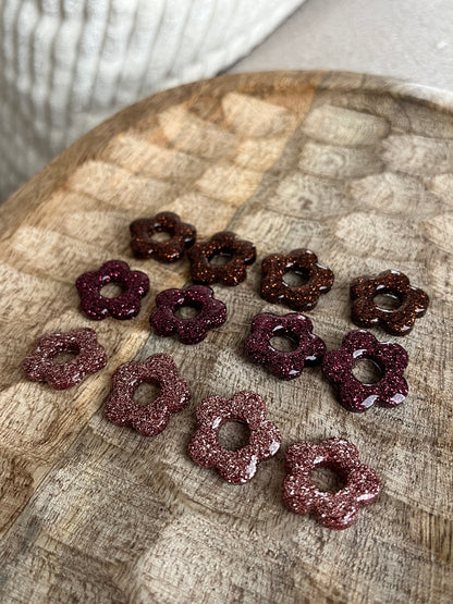 Pampilles Vinie résine pailletée